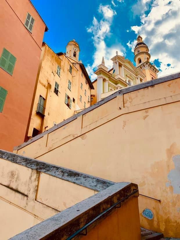 Ferienwohnung Les Sablettes Menton Exterior foto